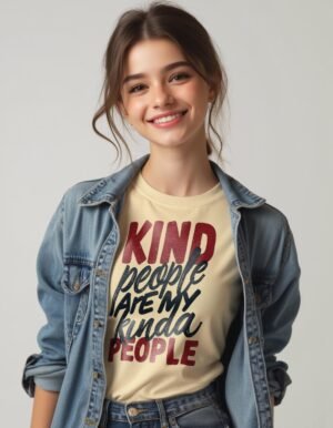 20241211024607-1efb76a1-2667-6a7c-a00d-9e6115428978.jpg Kind People Are My Kinda People Unisex T-shirt – For the Compassionate Souls