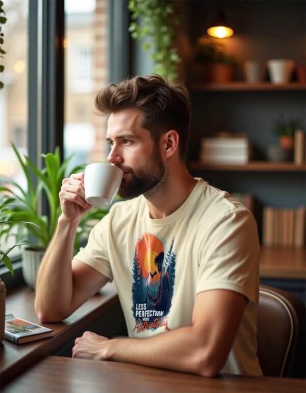 Perfectly Imperfect – Less Perfection, More Authenticity Unisex T-shirt