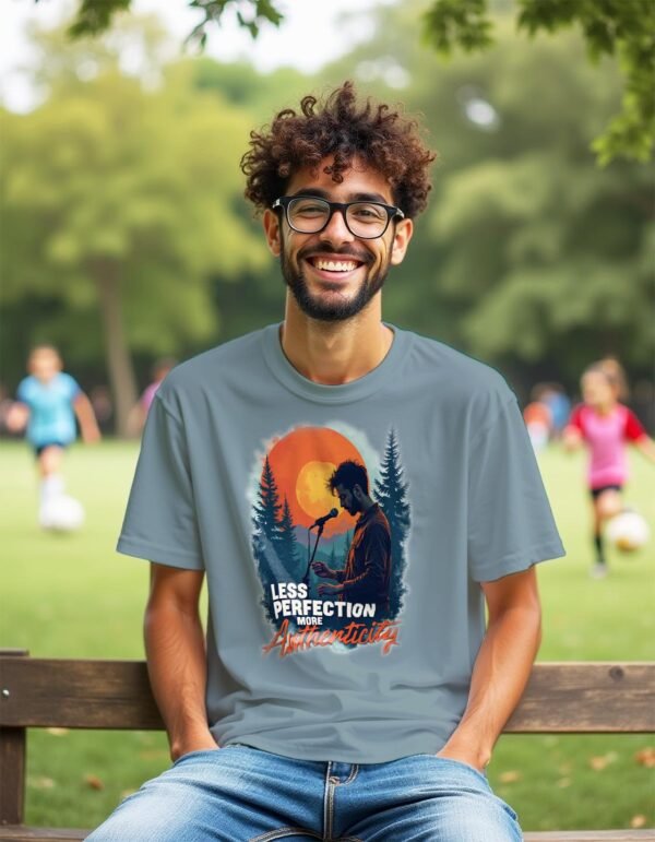 Perfectly Imperfect – Less Perfection, More Authenticity Unisex T-shirt