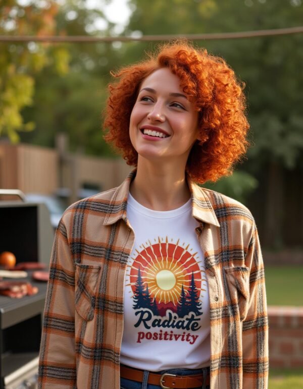 Radiate Positivity Unisex T-shirt – Positivity Is Power