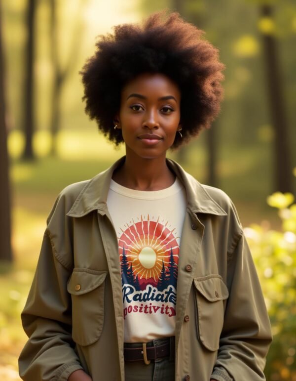 Radiate Positivity Unisex T-shirt – Positivity Is Power