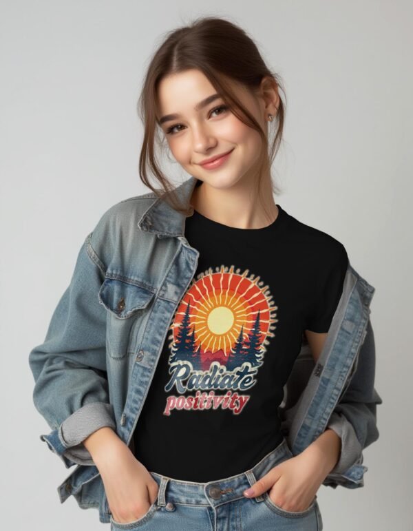 Radiate Positivity Unisex T-shirt – Positivity Is Power