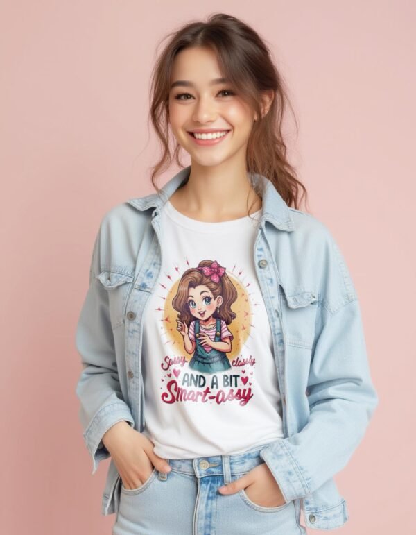 Sassy, Classy, and a Bit Smart-Assy Unisex T-shirt – A Perfect Mix
