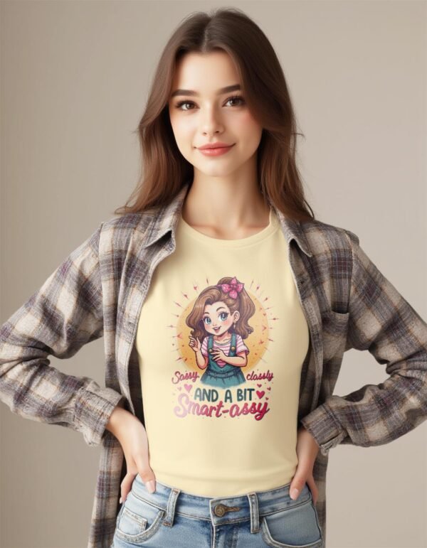 Sassy, Classy, and a Bit Smart-Assy Unisex T-shirt – A Perfect Mix