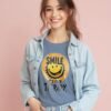 20241217232612-1efbcce4-d867-6850-a7a5-ca73a63ac2dc.jpg Smile, It's Free Therapy Unisex T-shirt β The Best Kind of Medicine