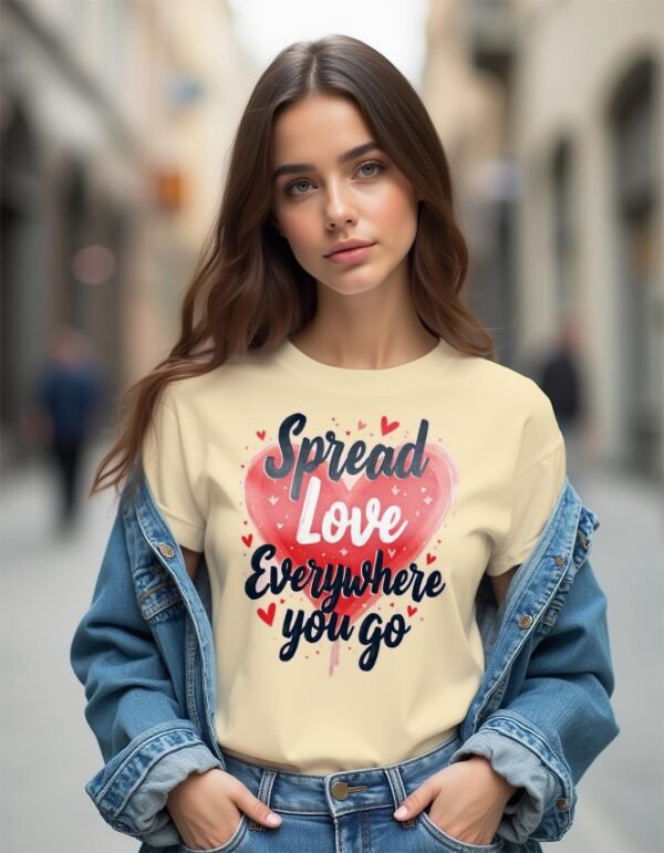 20241217234458-1efbcd0e-d1a1-682a-a56b-4e613ce8fc32.jpg Spread Love Everywhere You Go Unisex T-shirt – Love Is the Answer