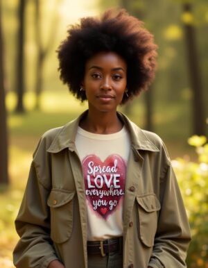 Spread Love Everywhere You Go Unisex T-shirt – Be the Light in the World