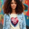 Spread Love Everywhere You Go Unisex T-shirt – A Simple Act of Kindness