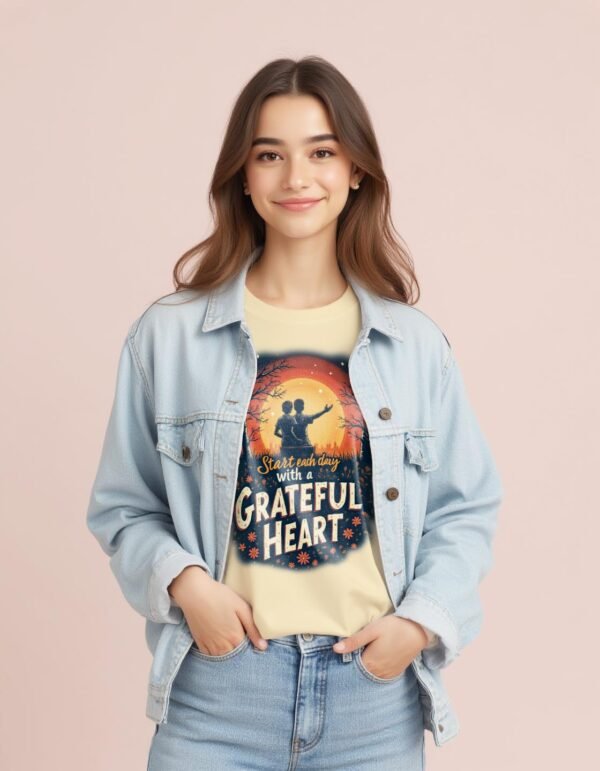 20241218021112-1efbce55-aaae-636a-b3fb-f6bebcce74d5.jpg Start Each Day with a Grateful Heart Unisex T-shirt – A Heart Full of Thanks
