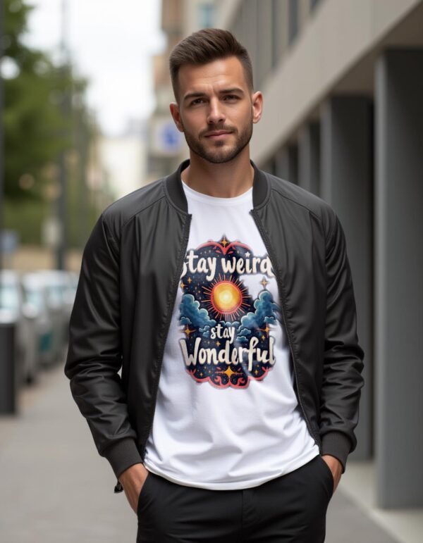 Stay Weird, Stay Wonderful Unisex T-shirt – Be the Magic