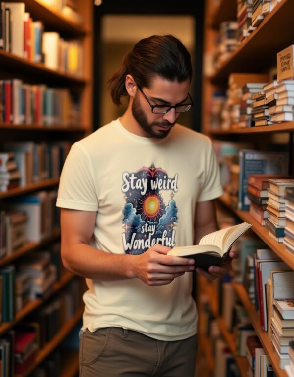 Stay Weird, Stay Wonderful Unisex T-shirt – Be the Magic