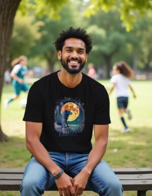 Stay Wild, Moon Child Unisex T-shirt – A Child of the Moon and Stars