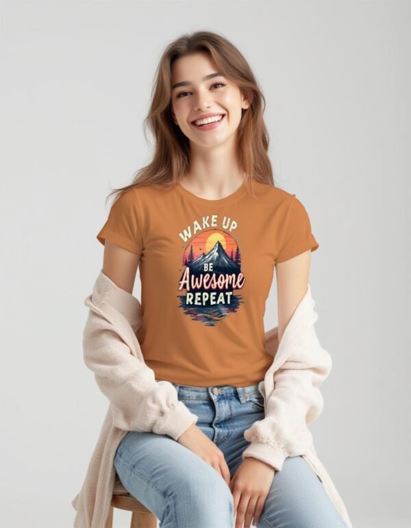 20241218031229-1efbcede-a719-64dc-b24c-9a3f24354bf8.jpg Wake Up, Be Awesome, Repeat Unisex T-shirt – Rise and Shine in Style