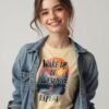 Wake Up, Be Awesome, Repeat Unisex T-shirt – Fuel Your Day with Positivity