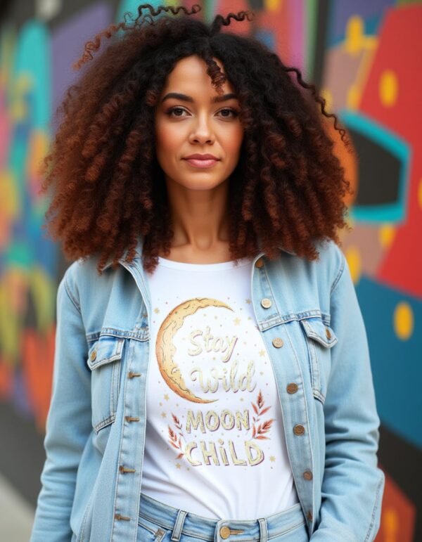 20241218031527-1efbcee5-41dd-6062-8ee4-4630e29fcf1b.jpg Stay Wild, Moon Child Unisex T-shirt – Embrace Your Free Spirit