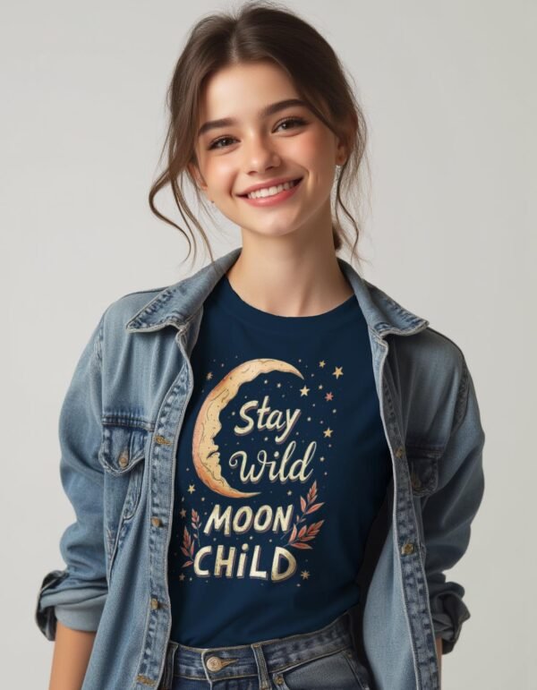20241218031548-1efbcee6-0ee2-671a-91b7-4630e29fcf1b.jpg Stay Wild, Moon Child Unisex T-shirt – Embrace Your Free Spirit