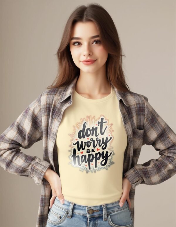 20241218035353-1efbcf3b-3121-6a56-946f-9a3f24354bf8.jpg Don’t Worry, Be Happy Unisex T-shirt – Wear Your Joy