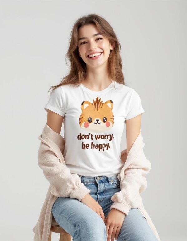 Happy Looks Good on You – Don’t Worry, Be Happy Unisex T-shirt