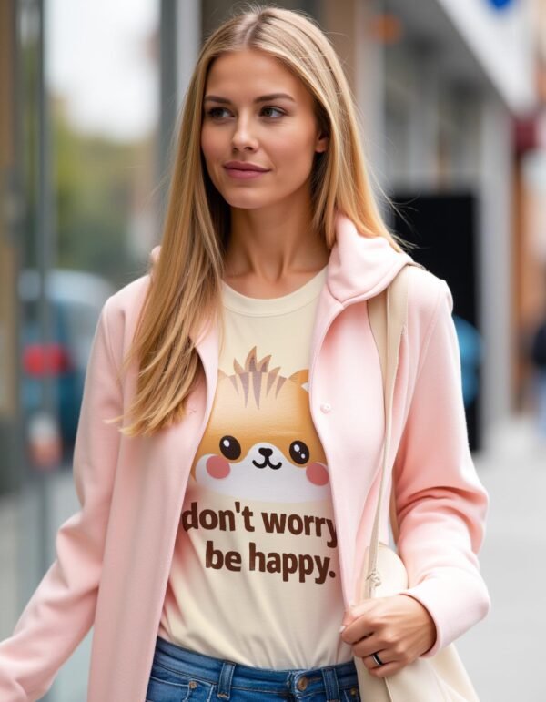 Happy Looks Good on You – Don’t Worry, Be Happy Unisex T-shirt