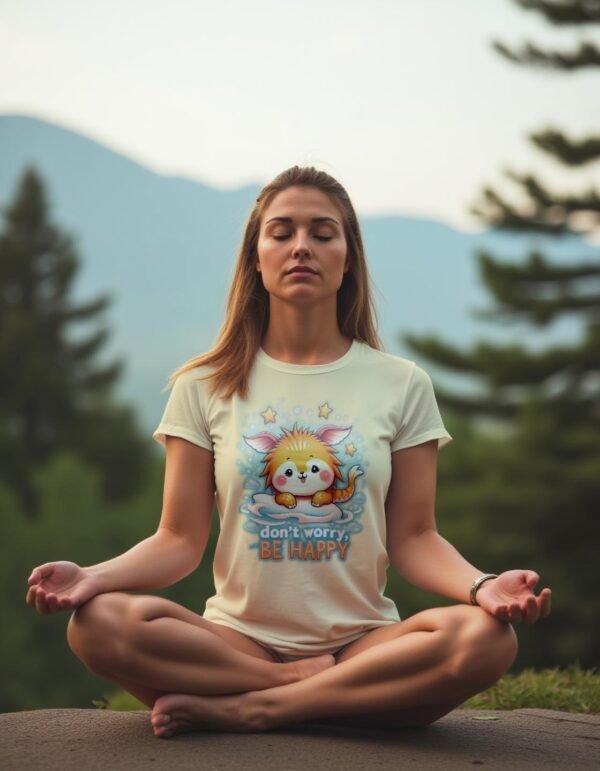 Stress Less – Don’t Worry, Be Happy Unisex T-shirt