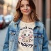 Stay Lighthearted – Don’t Worry, Be Happy Unisex T-shirt
