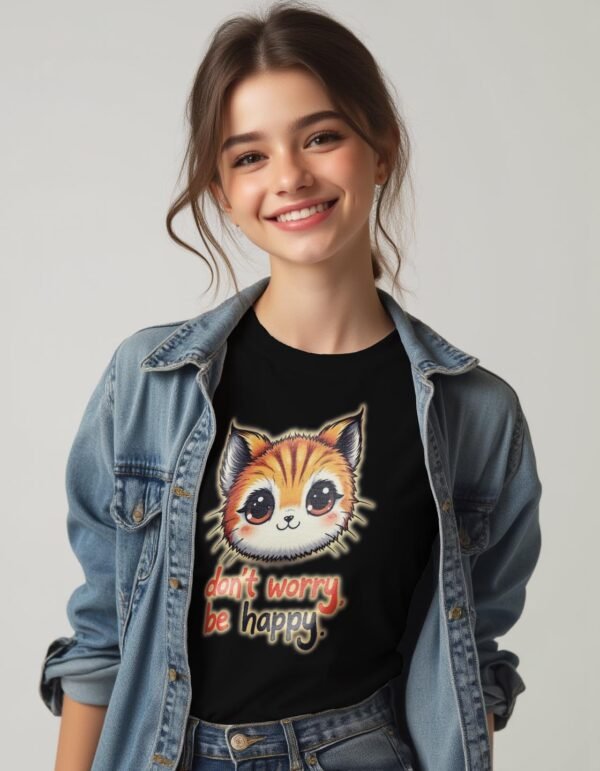 Happiness in Style – Don’t Worry, Be Happy Unisex T-shirt