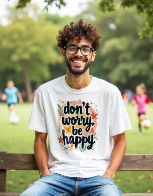Feel the Joy – Don’t Worry, Be Happy Unisex T-shirt
