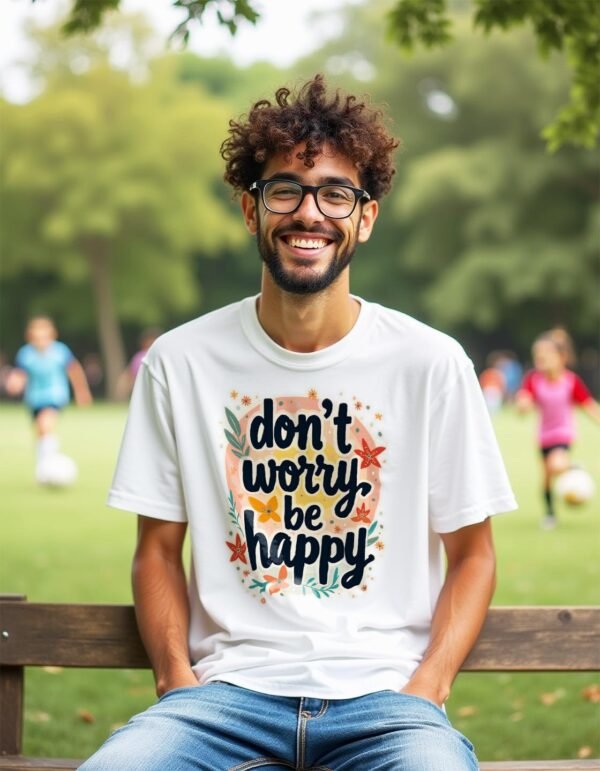 Feel the Joy – Don’t Worry, Be Happy Unisex T-shirt