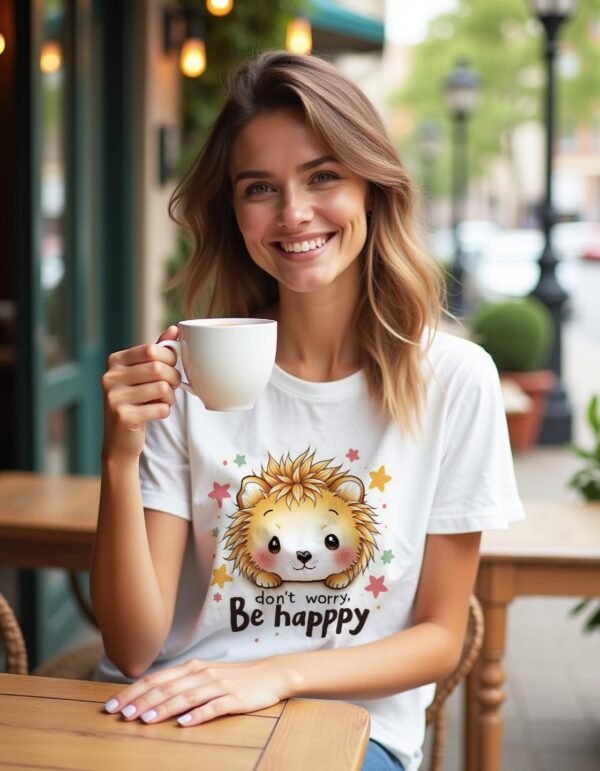 Don’t Worry, Be Happy Unisex T-shirt – A Reminder to Let Go