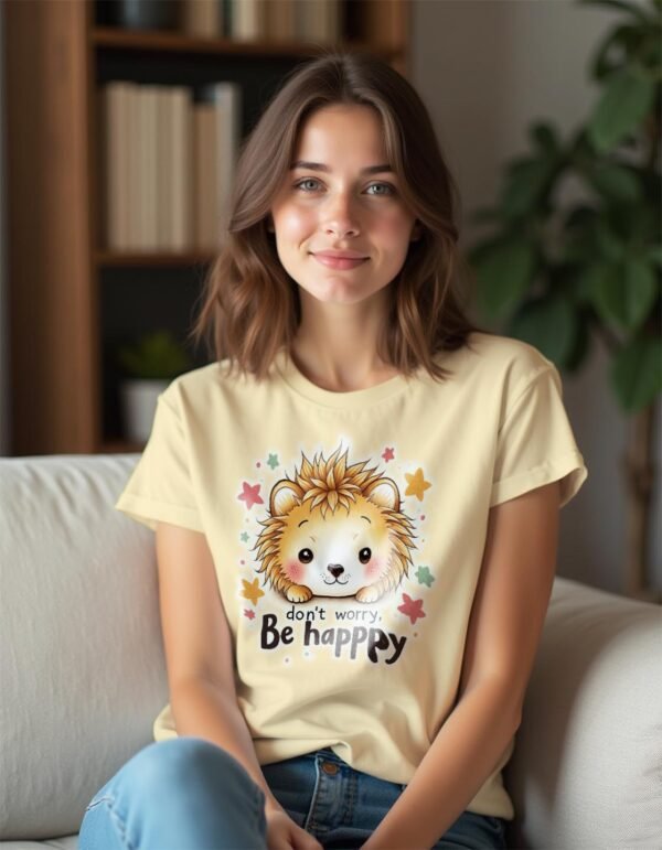 Don’t Worry, Be Happy Unisex T-shirt – A Reminder to Let Go