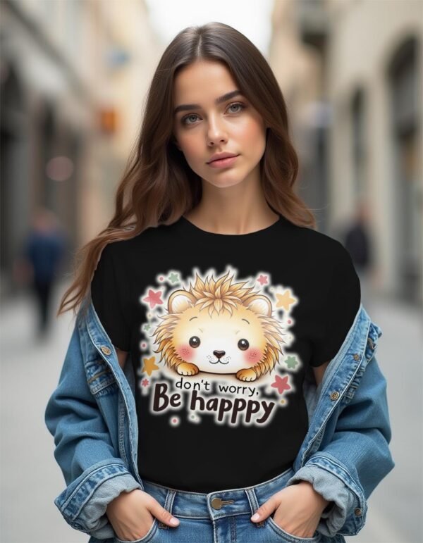 Don’t Worry, Be Happy Unisex T-shirt – A Reminder to Let Go