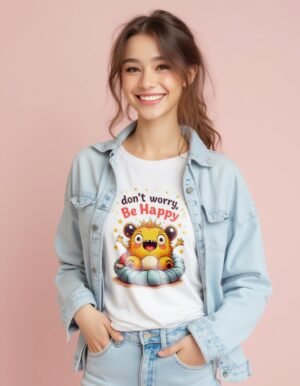 20241218041144-1efbcf63-151a-66fa-a253-ca73a63ac2dc.jpg Smile More – Don’t Worry, Be Happy Unisex T-shirt