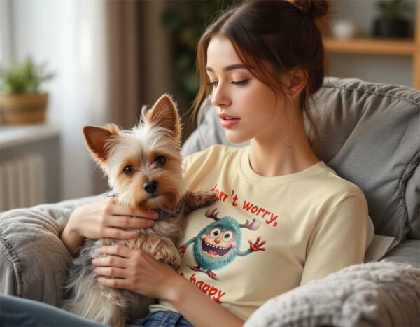 Don’t Worry, Be Happy Unisex T-shirt – Radiate Positivity