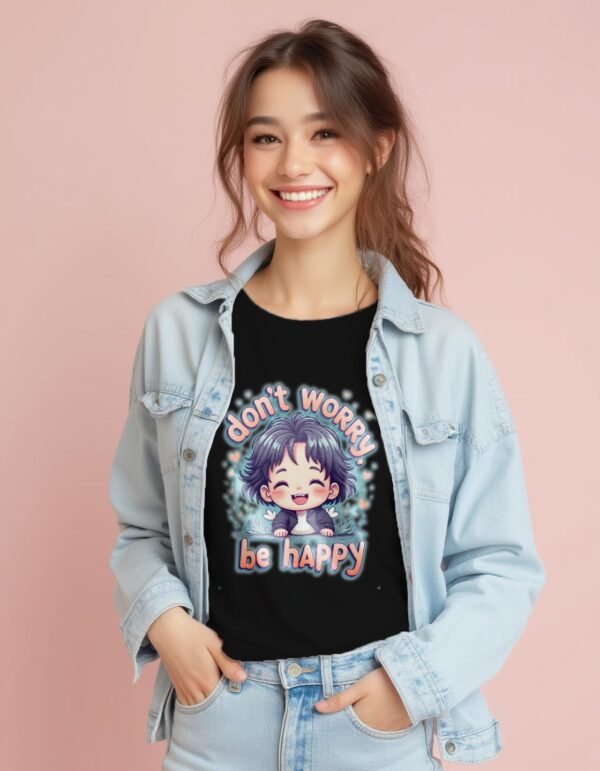 Stay Positive – Don’t Worry, Be Happy Unisex T-shirt