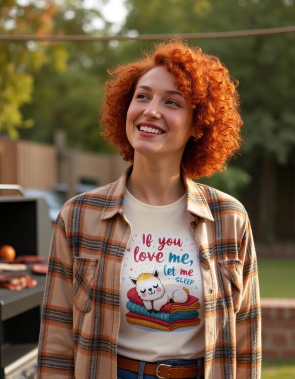 20241218211112-1efbd849-c3a8-6084-85e6-c271a2209356.jpg If You Love Me, Let Me Sleep Unisex T-shirt – For the Sleep Enthusiast