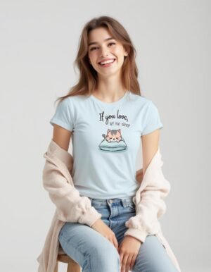 20241218214345-1efbd892-8644-6708-ab00-ea74d12b97ea.jpg Pillow First – If You Love Me, Let Me Sleep Unisex T-shirt