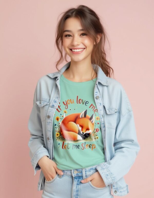 Snuggle Up – If You Love Me, Let Me Sleep Unisex T-shirt