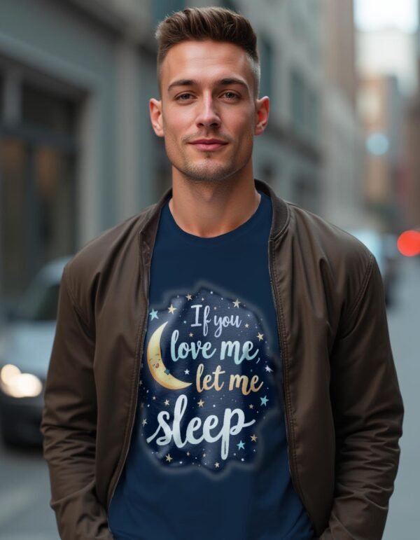 If You Love Me, Let Me Sleep Unisex T-shirt – Comfort Over Everything