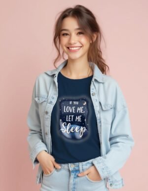 20241218220105-1efbd8b9-42c4-6ef2-b034-6a67a2d6ffc9.jpg If You Love Me, Let Me Sleep Unisex T-shirt – Chill and Cozy