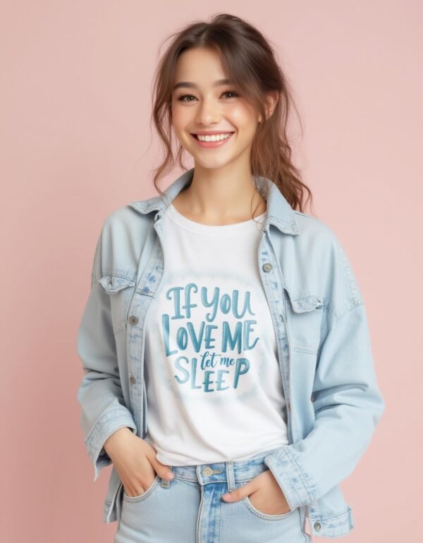 Don’t Disturb – If You Love Me, Let Me Sleep Unisex T-shirt