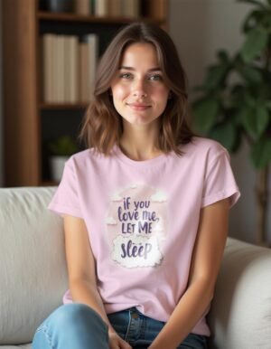 Wake Me Never – If You Love Me, Let Me Sleep Unisex T-shirt
