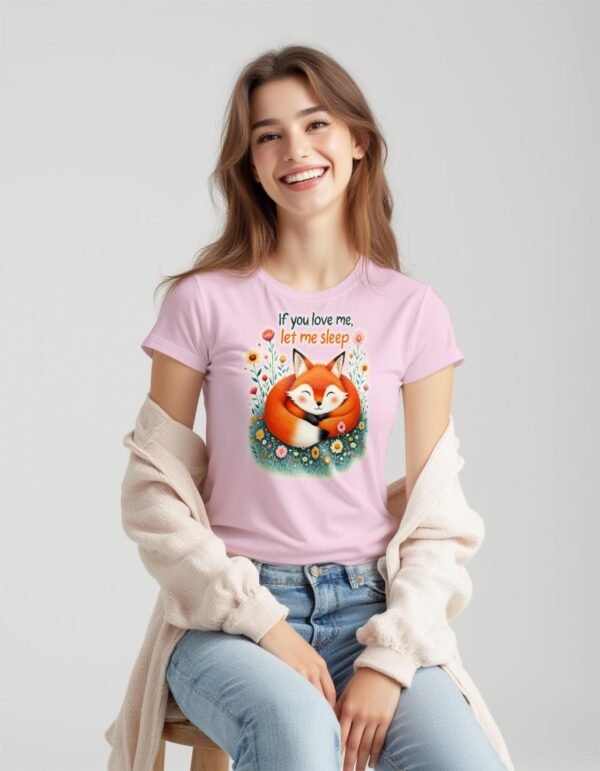 20241218233417-1efbd989-968c-67b2-8abd-a2dc4a61e9f4.jpg Sleepy but Cute – If You Love Me, Let Me Sleep Unisex T-shirt