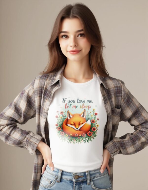 20241218234108-1efbd998-e292-6864-8774-4241467b972f.jpg If You Love Me, Let Me Sleep Unisex T-shirt – Sleepy and Stylish