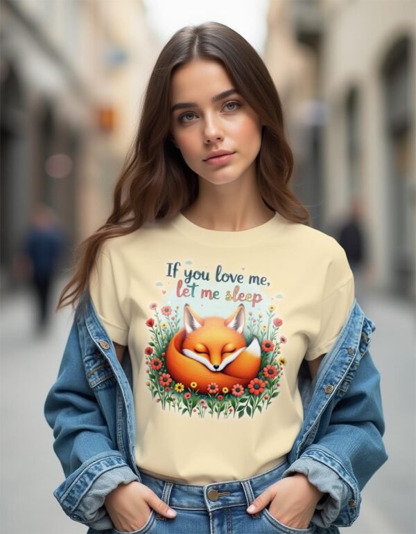 20241218234116-1efbd999-2d3c-650e-9ae0-a2dc4a61e9f4.jpg If You Love Me, Let Me Sleep Unisex T-shirt – Sleepy and Stylish