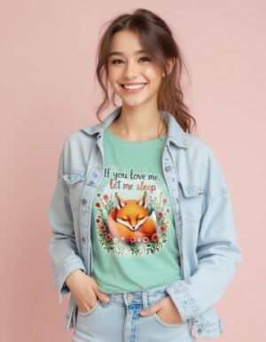 20241218234127-1efbd999-9779-6200-8fe8-6a67a2d6ffc9.jpg If You Love Me, Let Me Sleep Unisex T-shirt – Sleepy and Stylish