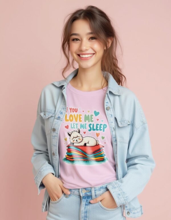 Nap Time Approved – If You Love Me, Let Me Sleep Unisex T-shirt