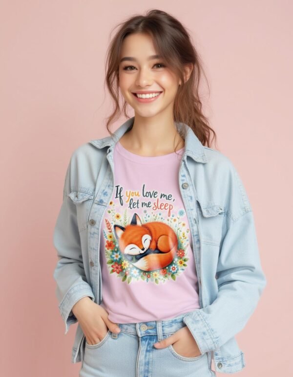 Let Me Be Lazy – If You Love Me, Let Me Sleep Unisex T-shirt