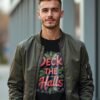 Deck the Halls Unisex T-shirt – Shine Bright This Christmas