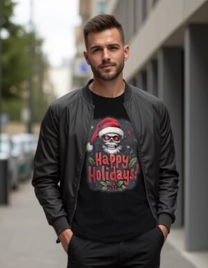 20241219041745-1efbdc03-27a4-6364-bb9f-4241467b972f.jpg Spread Cheer – Happy Holidays Unisex T-shirt