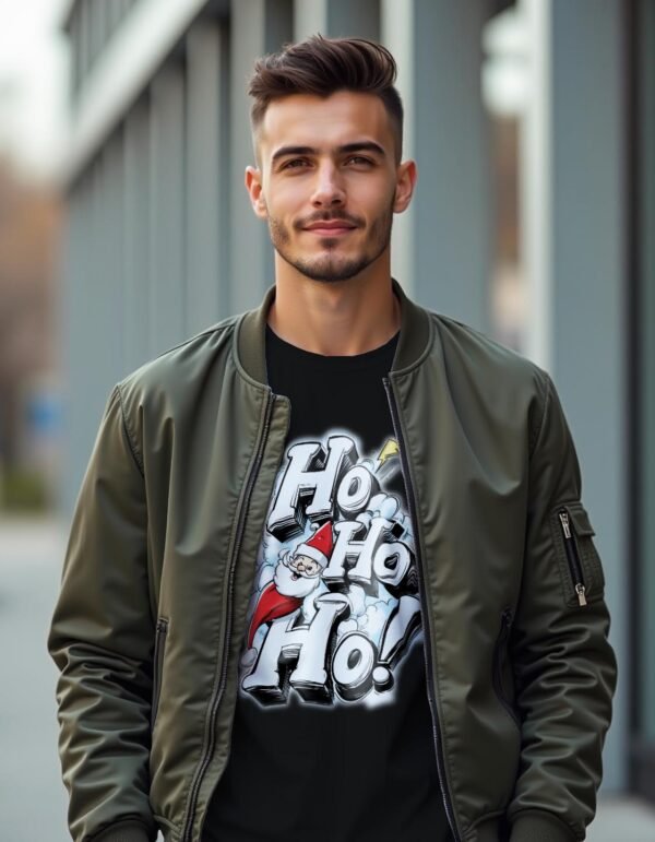 Ho Ho Ho Unisex T-shirt – Santa’s Favorite Look